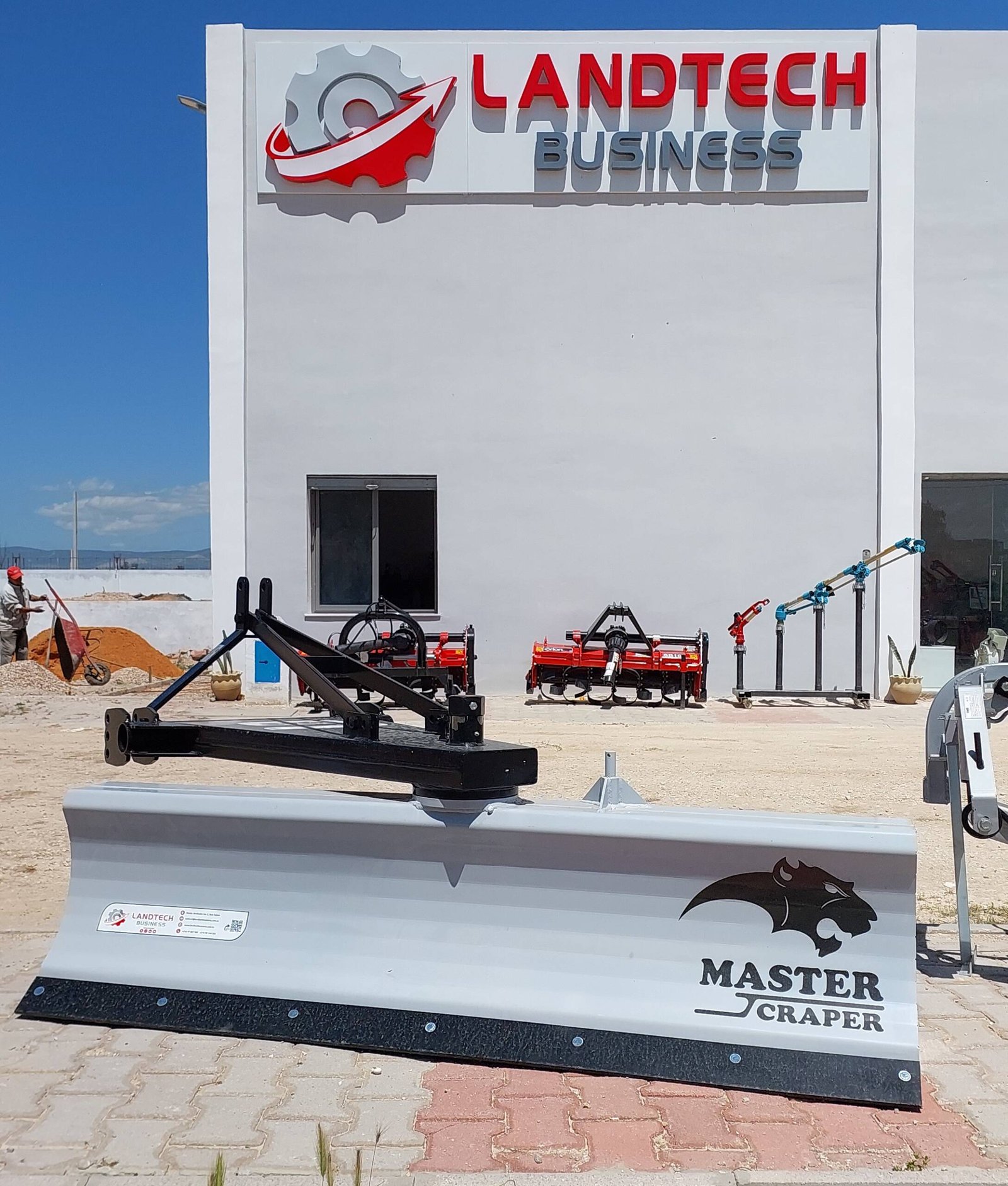 Lame niveleuse double face hydraulique – Image 2