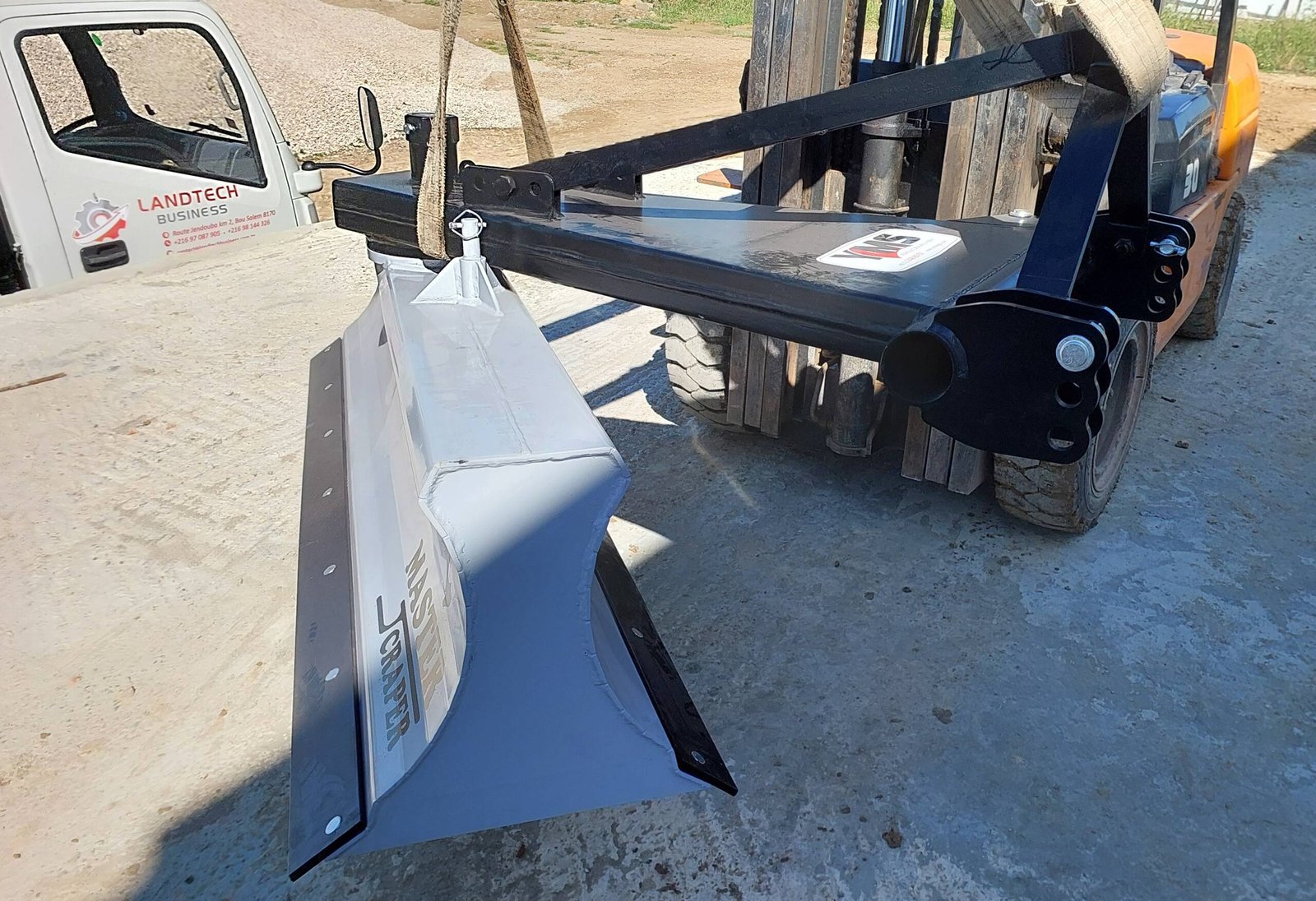 Lame niveleuse double face hydraulique – Image 8