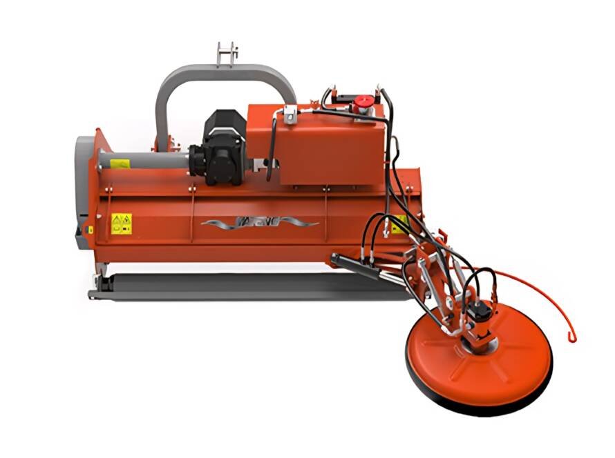 Broyeur hydraulique avec disque intercep